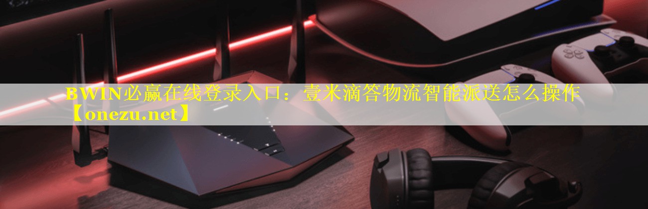 BWIN必赢在线登录入口：壹米滴答物流智能派送怎么操作